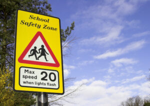school speed limit in school zone