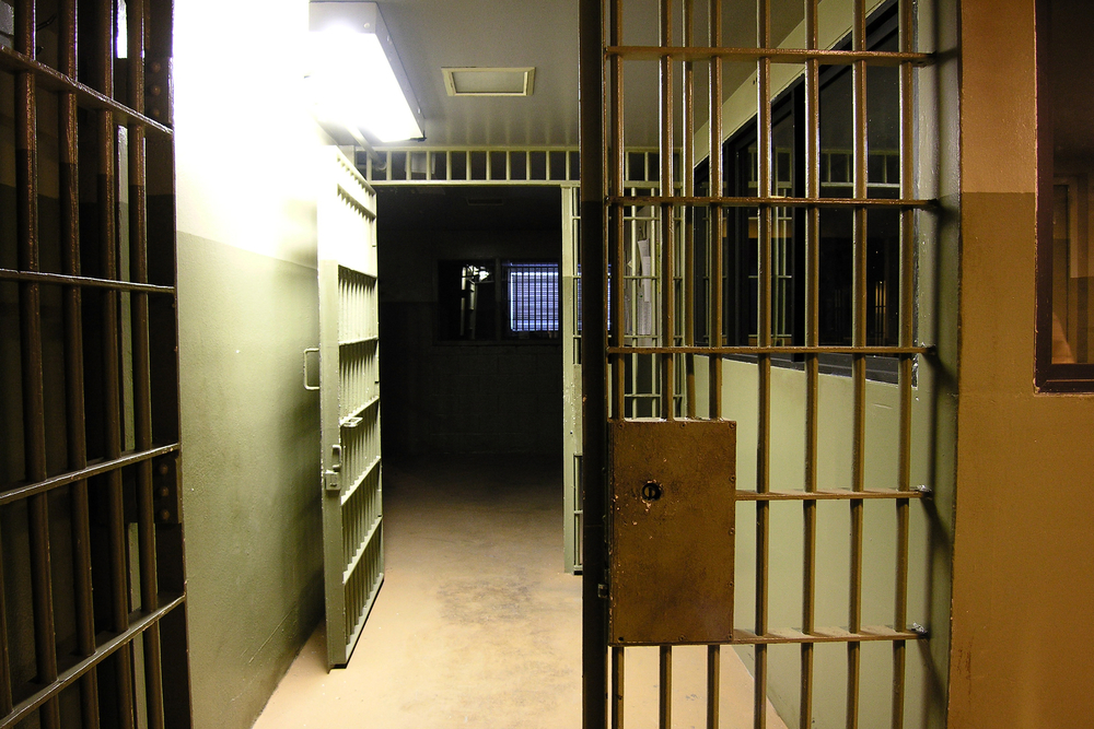 county jail cell