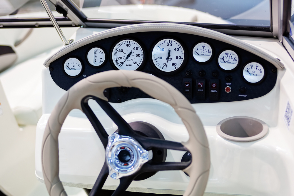 boat steering wheel