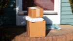 packages left on porch