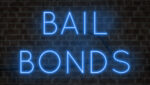 neon sign that says bail bonds